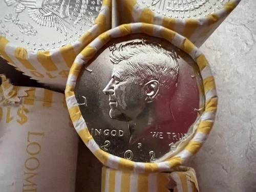 SALE 2025 P Kennedy Half Dollar Rolls UNCIRCULATED See Full Description