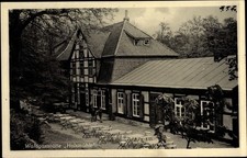 Ak Eldagsen Springe Niedersachsen, Waldgaststätte Holzmühle, Inh.... - 3045511