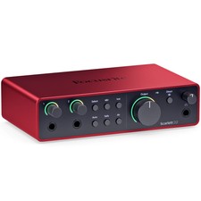 Audio Interface Focusrite Scarlett 2i2 4th Ge...