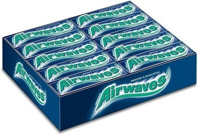 WRIGLEYS AIRWAVES MENTHOL & EUCALYPTUS 10PC X 30