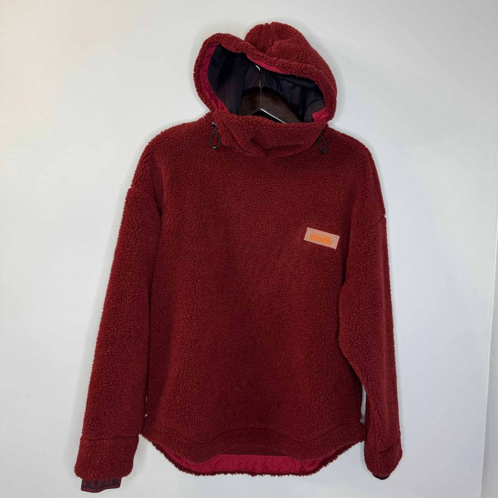 Napapijri By Martine Rose T-Nevis Polar Fleece Sweatshirt Pullover Sz S