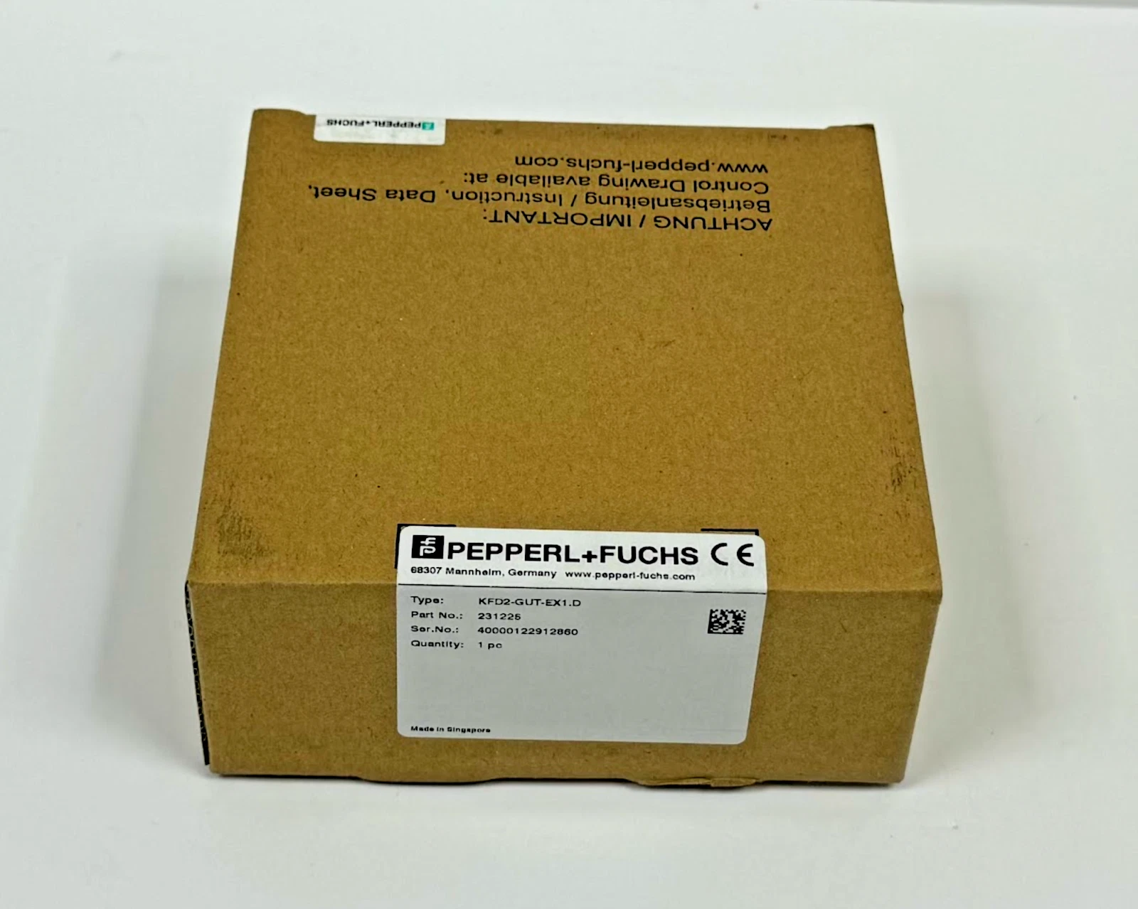 Pepperl+Fuchs 231225 (KFD2-GUT-Ex1.D)