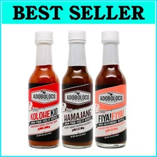 Extremely Tasty 3-Pack Hot Sauce Bundle - 5oz Fiery Chili Taste Sensation