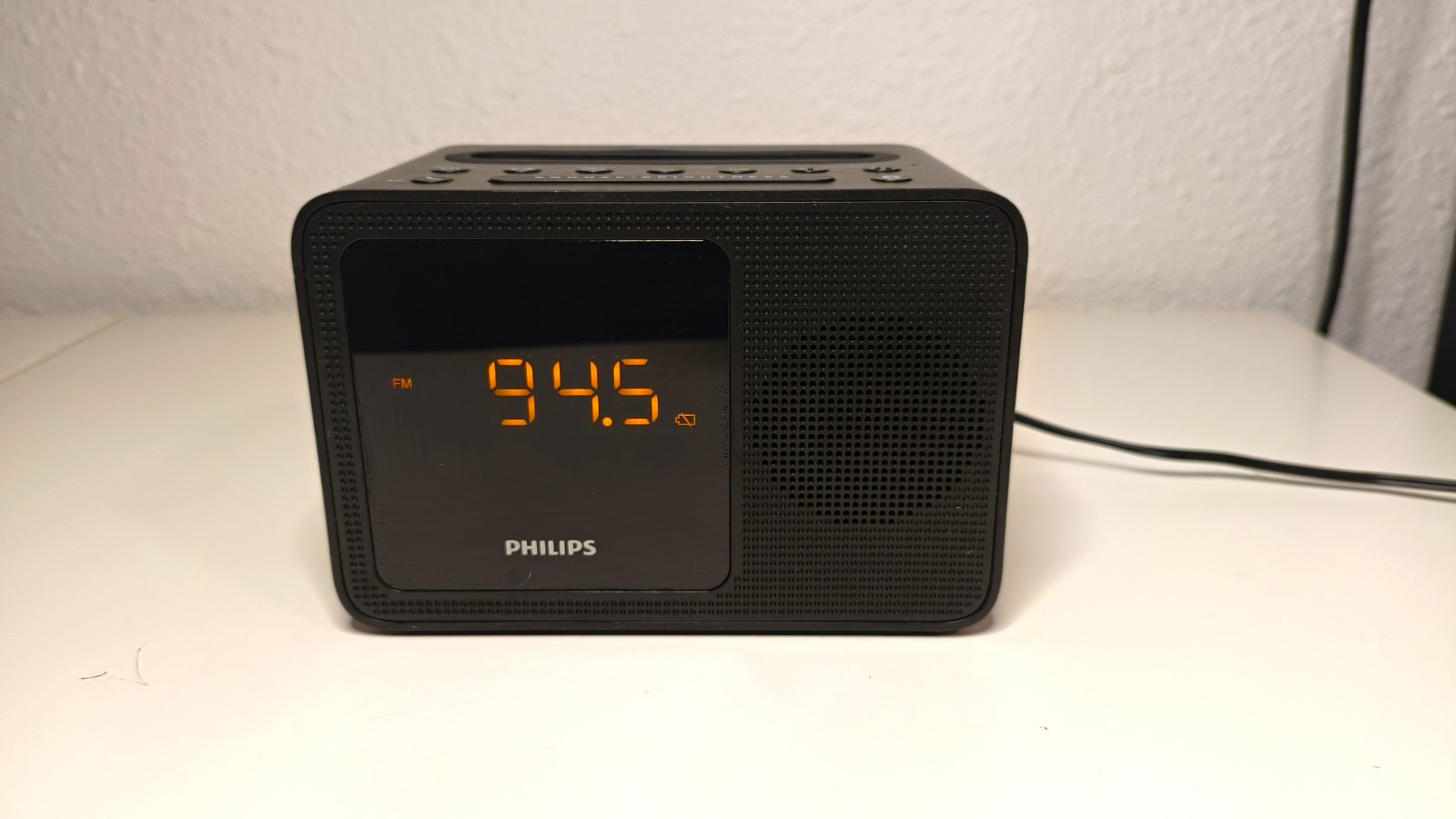 Philips AJT5300/37 Dual Alarm Clock, Bluetooth, FM, Aux, USB