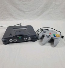 Nintendo 64 Console N64 w/ Controller Power  AV Cables Tested Working