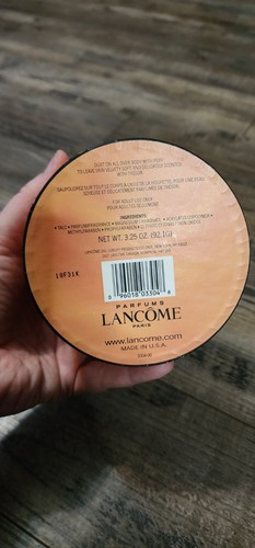 Open Box Lanxome Paris Tresor Perfumed Body Powder 3.25 oz discontinued. Box37 - Picture 2 of 5