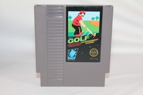 Golf NES Nintendo Complete CIB! Authentic! Good Condition! Circle Seal! Nice!