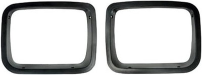 Rugged Ridge | Headlight Bezel Kit,Black | 12419.24 | Fits 1987-1995 Jeep Wrangl