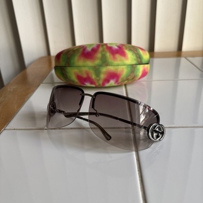 Gucci GG 2782/S HFCZR Shield Silver Frame Light Brown  display picture 1