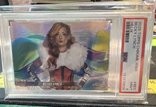 Becky Lynch 2025 Topps Chrome WWE Helix #BEC Case Hit PSA 9 Mint