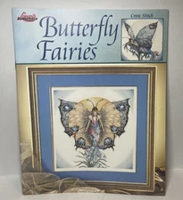 Butterfly Fairies Leisure Arts Cross Stitch Pattern Booklet #3698