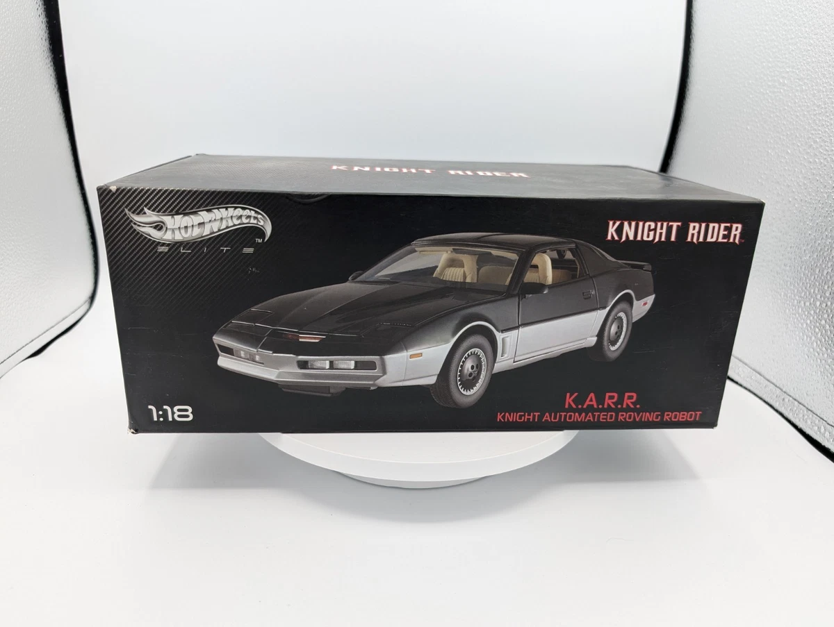 Hot Wheels Elite Knight Rider 1:18 Scale Diecast Cars, Trucks