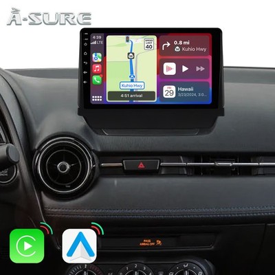 For Mazda 2 Demio 2014-2023 9'' Apple CarPlay Radio Android Auto Head Unit