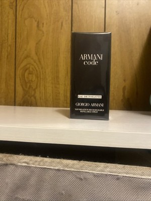 Giorgio Armani Armani Code 2.5oz Men Eau de Toilette