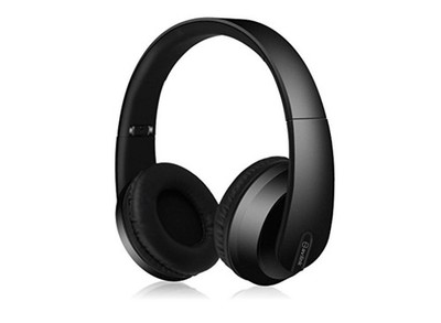 AV:LINK - Kabellose Bluetooth Kopfhörer, Satin Black Finish