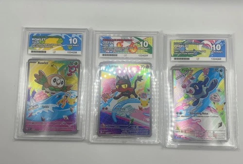 First Partner Series 1 ACE 10 Set - Sequential Gen 7 Perfect Subs - Pokemon TCG