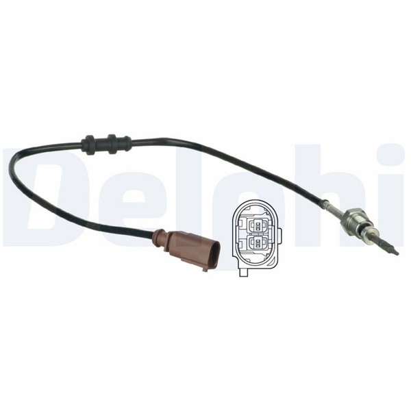 Sensor Abgastemperatur Delphi TS30000 FüR Vw Passat 362 3C2 3C5 365 357 B6 Cc B7-image