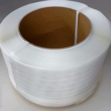 3/4 White Industrial Strapping Polypropylene 1670ft