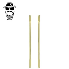 Original Lowrider 26" Smooth Truss Spring Fork Bars Gold Bicycle Fork Struts.