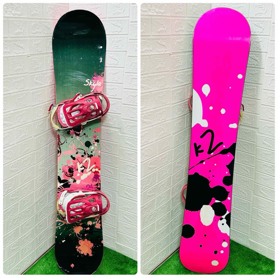 Beginners Recommended K2 Skyla Ladies Snowboard 2 Points Set Beginners Recommended K2 Skyla Ladies Snowboard 2 Points Set