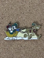 Rare LE 1500 Cast Exclusive Disney Pin Christmas Holiday Sleigh Horse Tanglefoot