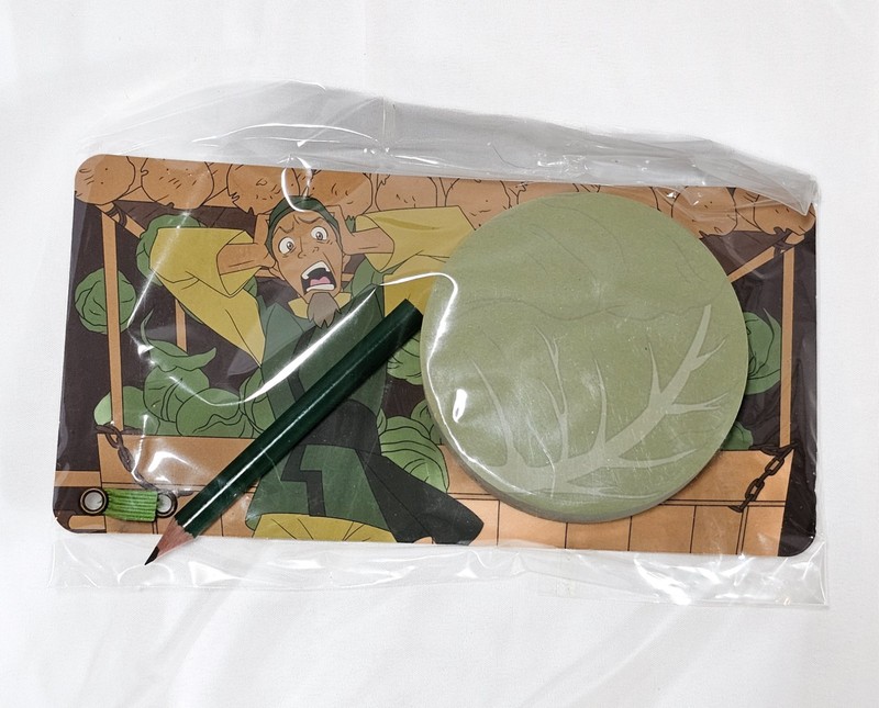 Loot Anime Avatar The Last Airbender Cabbage Merchant Magnetic Notepad w/Pencil