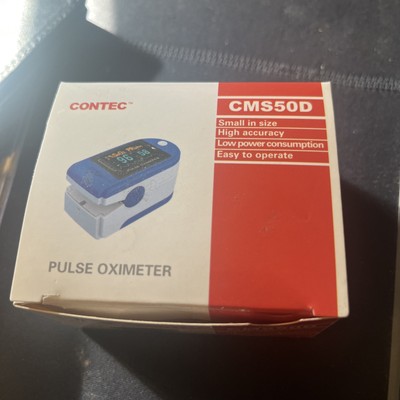 Original CONTEC CMS50D Fingertip Pulse Oximeter SpO2 Pulse Rate New In Box