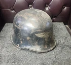 WWII WW2 German Luftschutz Steel Helmet Military SHELL Head Protection for resto