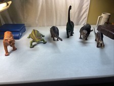 1980's Vintage Larami Toys Dinosaurs Lot Of 6