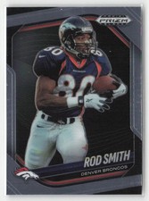 2025 Panini Prizm Black #53 Rod Smith Prizms Silver