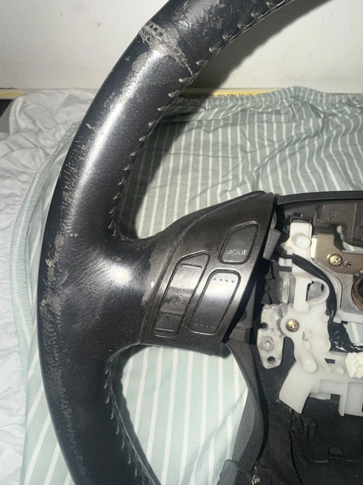 2003 - 2007 年本田雅阁方向盘黑色皮革带巡航控制立体声 — 第 4/4 张图片