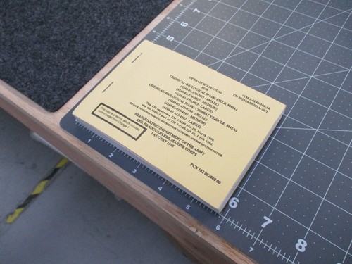M40 GAS MASK OPERATOR'S MANUAL INSTUCTION BOOKLET M40A1 M42A2 TM-3-4240-346-10 - Picture 5 of 6