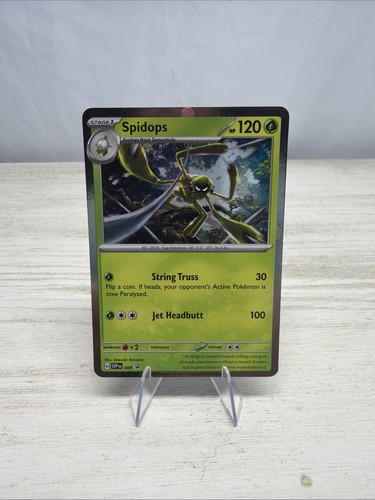 Pokemon TCG Spidops (Cosmos Holo) SV: Scarlet & Violet 009 Black Star Promo