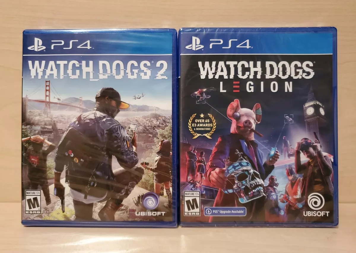 WATCH DOGS 2+ LEGION Bundle SET - PLAYSTATION 4 PS4 - BRAND NEW / FACTORY  SEALED | eBay