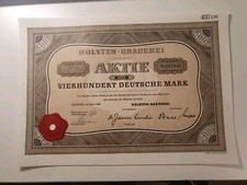 Holsten Browar Altona Hamburg 400DM 1966