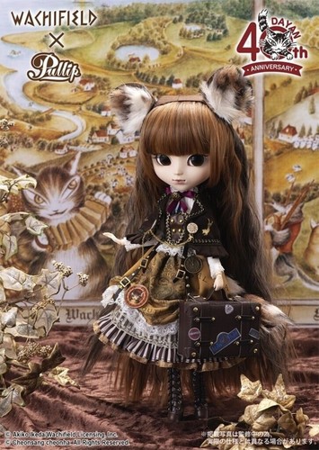 Pullip Doll Leema DAYAN 40th anniversary ver. P-318 Dayan the Cat Akiko New - Picture 6 of 24