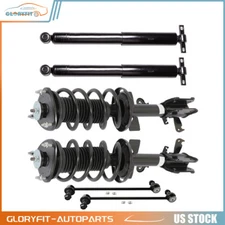 Front Complete Struts Rear Shocks For 2011-2012 Honda Odyssey Sway Bar 6 Pcs