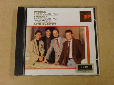 CD / DVORAK - SMETANA: STRING QUARTETS - ARTIS QUARTETT