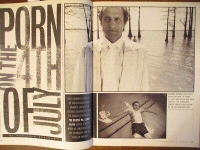 Jan, 1997 Entertainment Mag(LARRY FLYNT/HEATHER  O'ROURKE/DAVID BOWIE/MATT LAUER