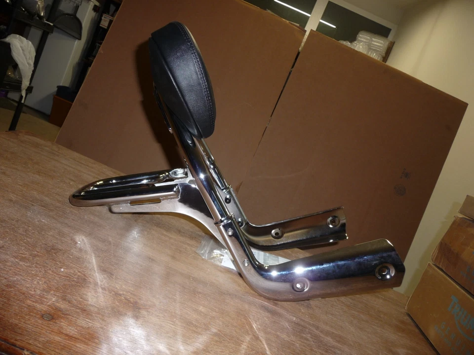 Respaldo de pasajero de larga distancia Triumph America Speedmaster 02-17 OEM con cremallera Foto 4 de 4