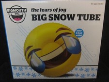 NIB Big Mouth Tears of Joy Big Snow Tube Over 3' Wide