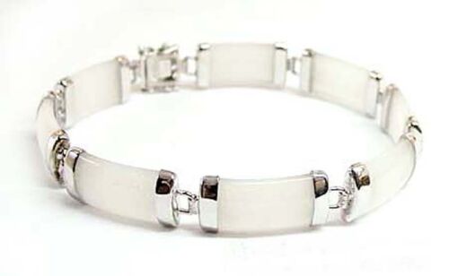 Natürliches Jadearmband Frauen ethnisches Glied Armreif Schmuck Zubehör Party Geschenke Neu - Bild 43 von 48