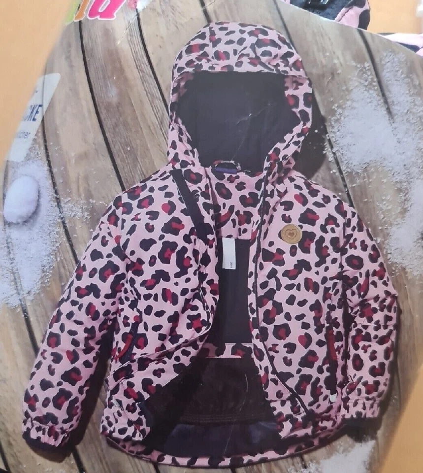 LUPILU Mädchen Schneejacke, Winterjacke, Ski - Jacke, warme Jacke, Outdoorjacke