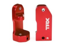 Traxxas 3632X Red-Anodized Aluminum Caster Blocks 30 Degree L R 