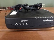 ARRIS TM822 e DOCSIS 3.0 8x4 Ultra-High Speed Telephone Modem - Black  Battery
