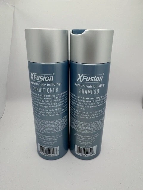 Champú y acondicionador para la construcción del cabello de queratina XFUSION 8,4 OZ dúo  Foto 2 de 2