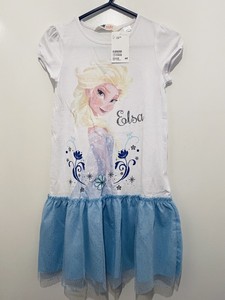 h&m frozen elsa dress