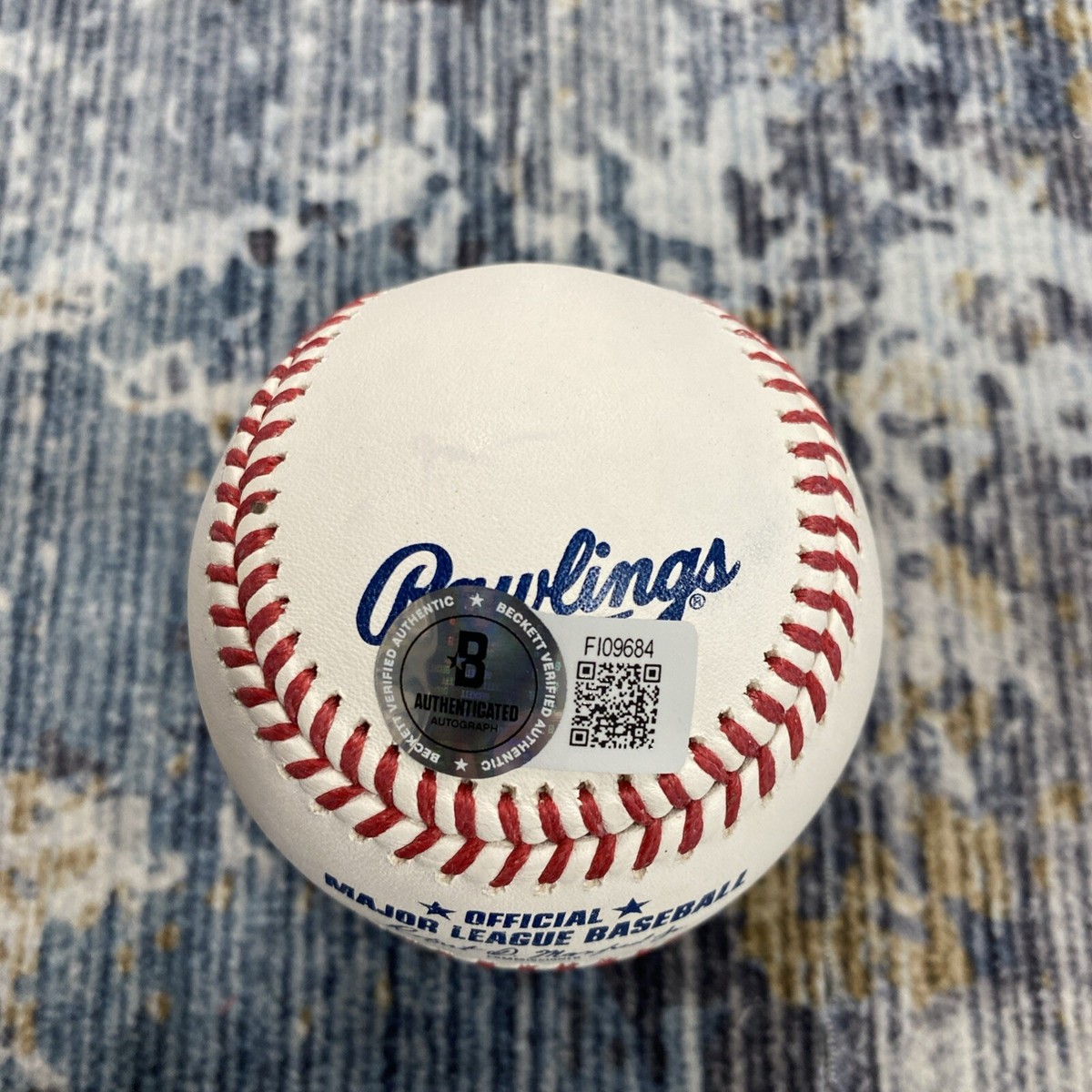 Yadier Molina Cardinals Signed Baseball autograph BAS YADI NICE SS