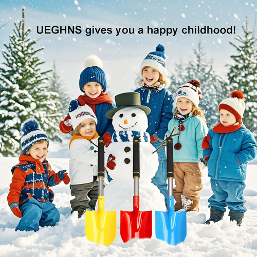 Kids Snow Shovel, Durable Plastic Shovels, w/ Non Slip & Comfortable Foam Handle - Picture 9 of 12