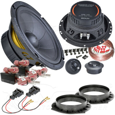 GROUND ZERO LAUTSPRECHER für AUDI A6 C7 / 4G 2011-2018 Front Tür Vorn 150W #BN05